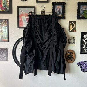 simone rocha adjustable slider midi skirt